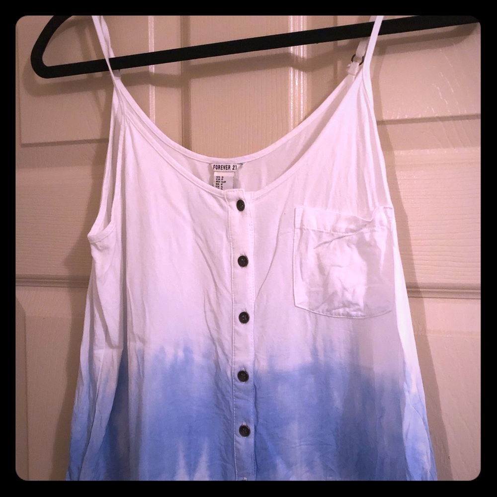 Forever 21 Ombré Crop Top